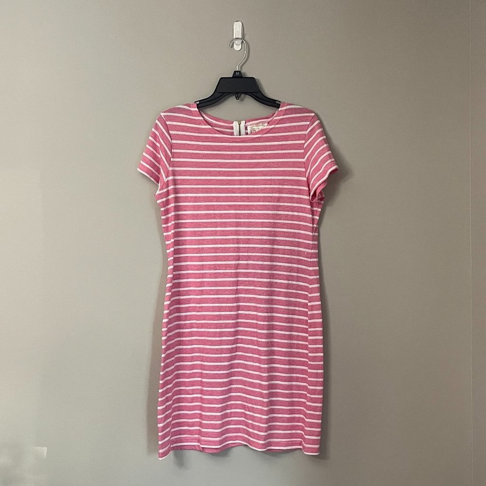 Sail to Sable - Striped Fit Flare Dress - M